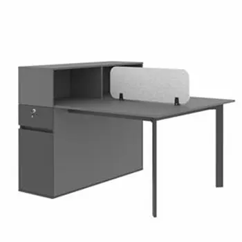 میز کار گروهی پایه فلزی با دیوایدر ODG551-BM نیلپر